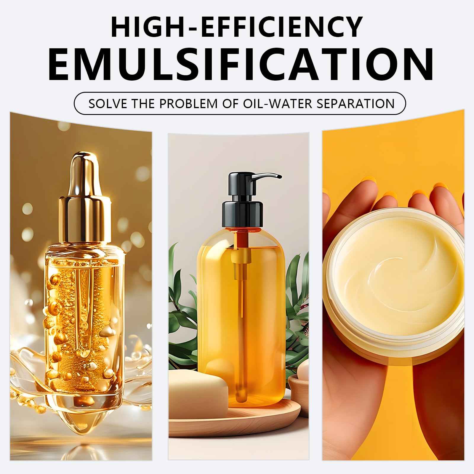 Eyaeyao Polysorbate 20, Emulsifier & Solubilizer for DIY Skincare, Cosmetics, Lotions, and Essential Oils - Perfect for Homemade Beauty Products - Gentle on Skin (20 Ounces)