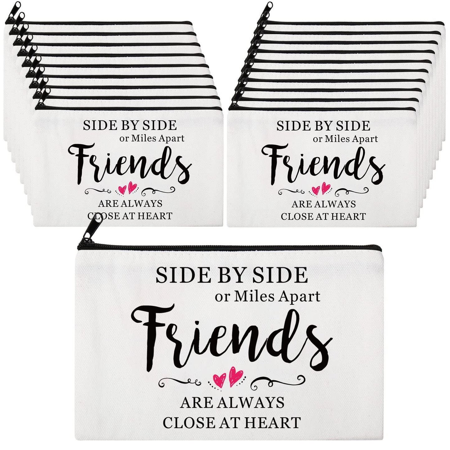 Saintrygo 20 Pieces Return Gifts for Women Makeup Bag Cosmetic Bags for Women Party Favors Friends Gifts