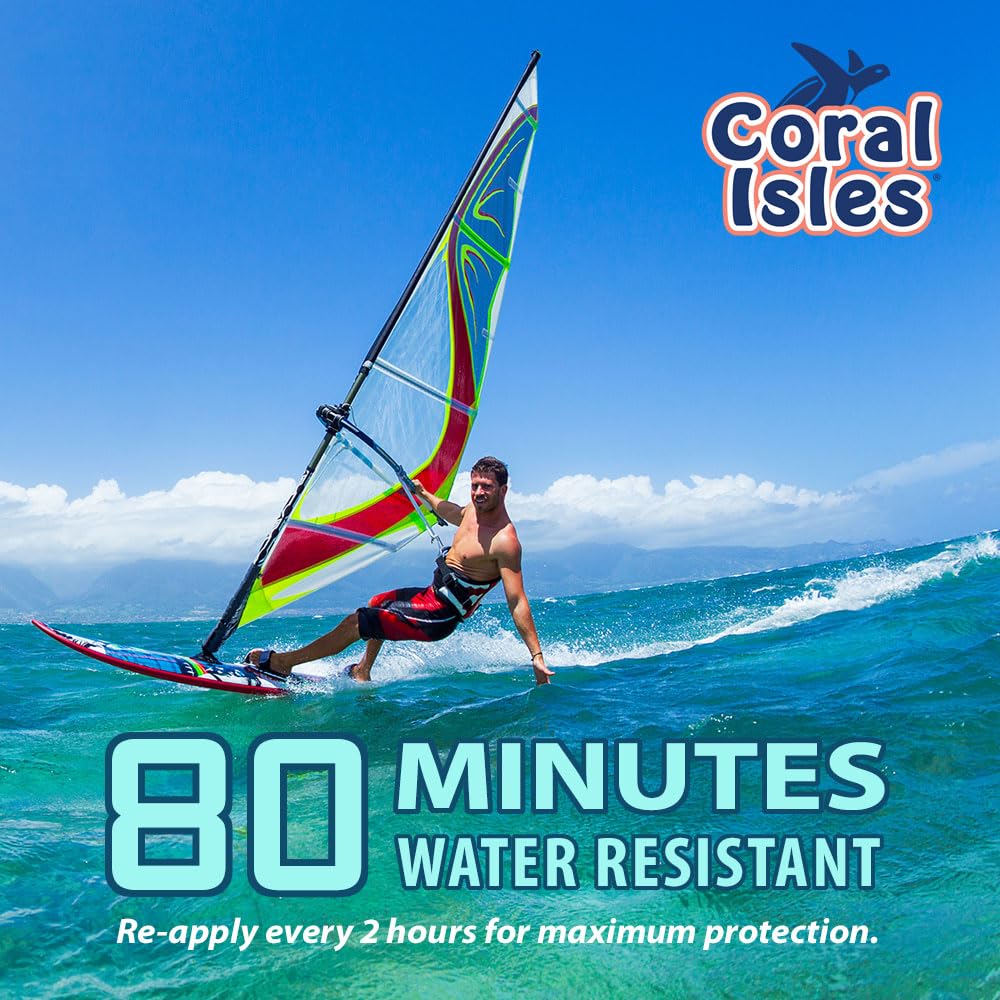 Coral Isles SPF 50 KIDS Spray Reef Compliant Broad Spectrum 16 Fl Oz