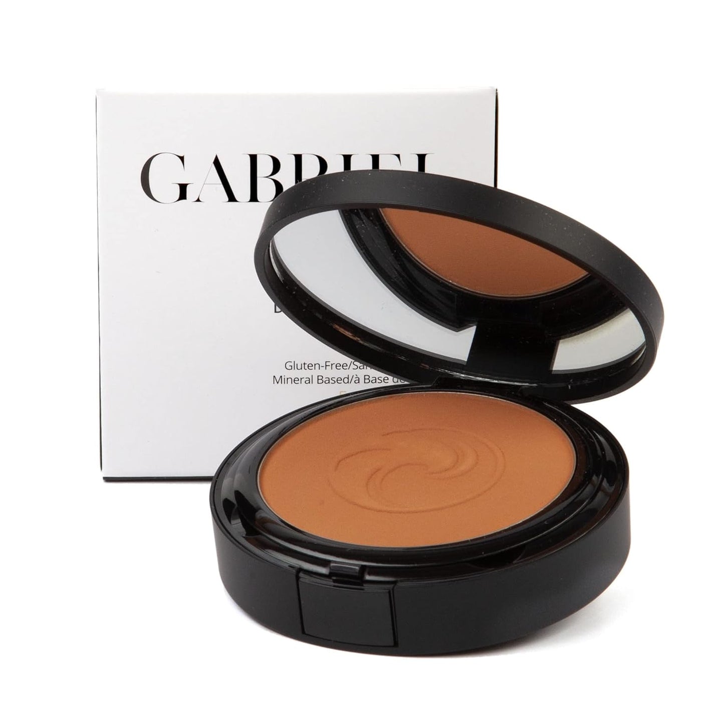 Gabriel Cosmetics | Deep Beige Mineral Powder Foundation - 12 oz, Long-Lasting Coverage