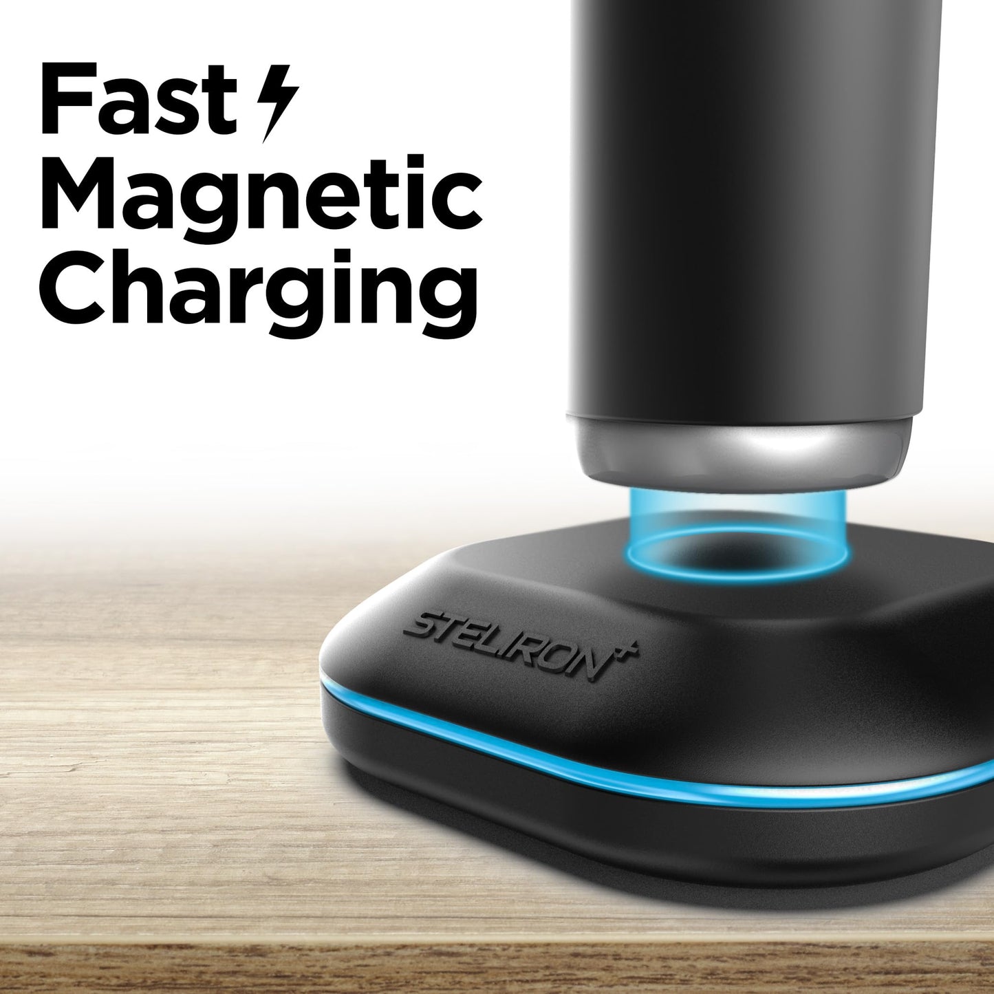 Steliron Magnetic Charger for Oral-B iO Electric Toothbrush (Series 7/8/9/10) Travel Friendly USB Charging for Both 110V / 220V (Model 3768 Replacement)
