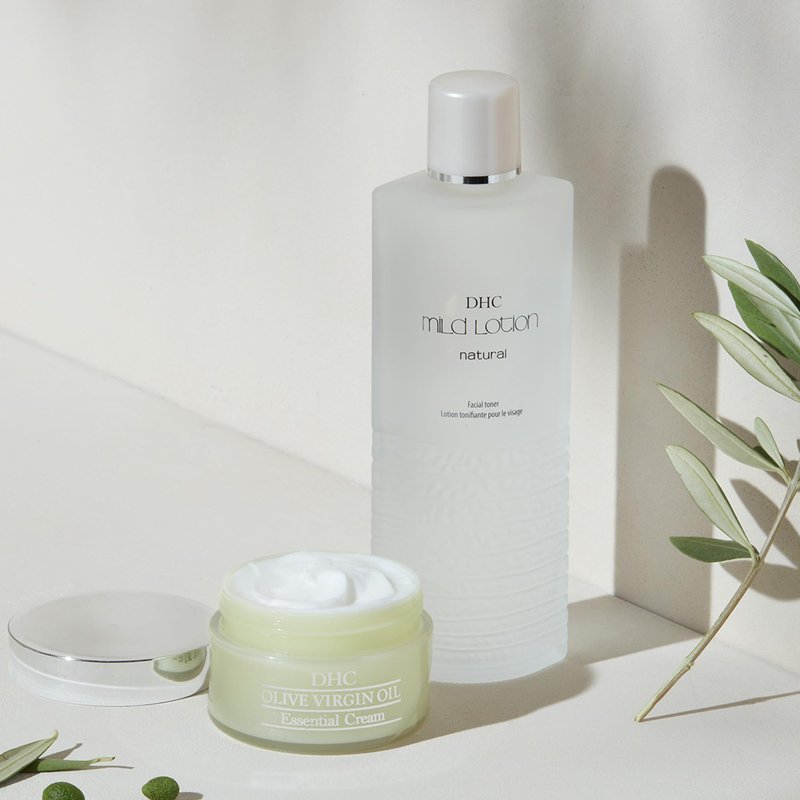 DHC Mild Lotion, Hydrating Liquid Lotion, Moisturizing, Calm and Soothe Sensitive Skin, Alcohol-Free, Fragrance and Colorant Free, Ideal for Sensitive Skin, 6 fl. oz.