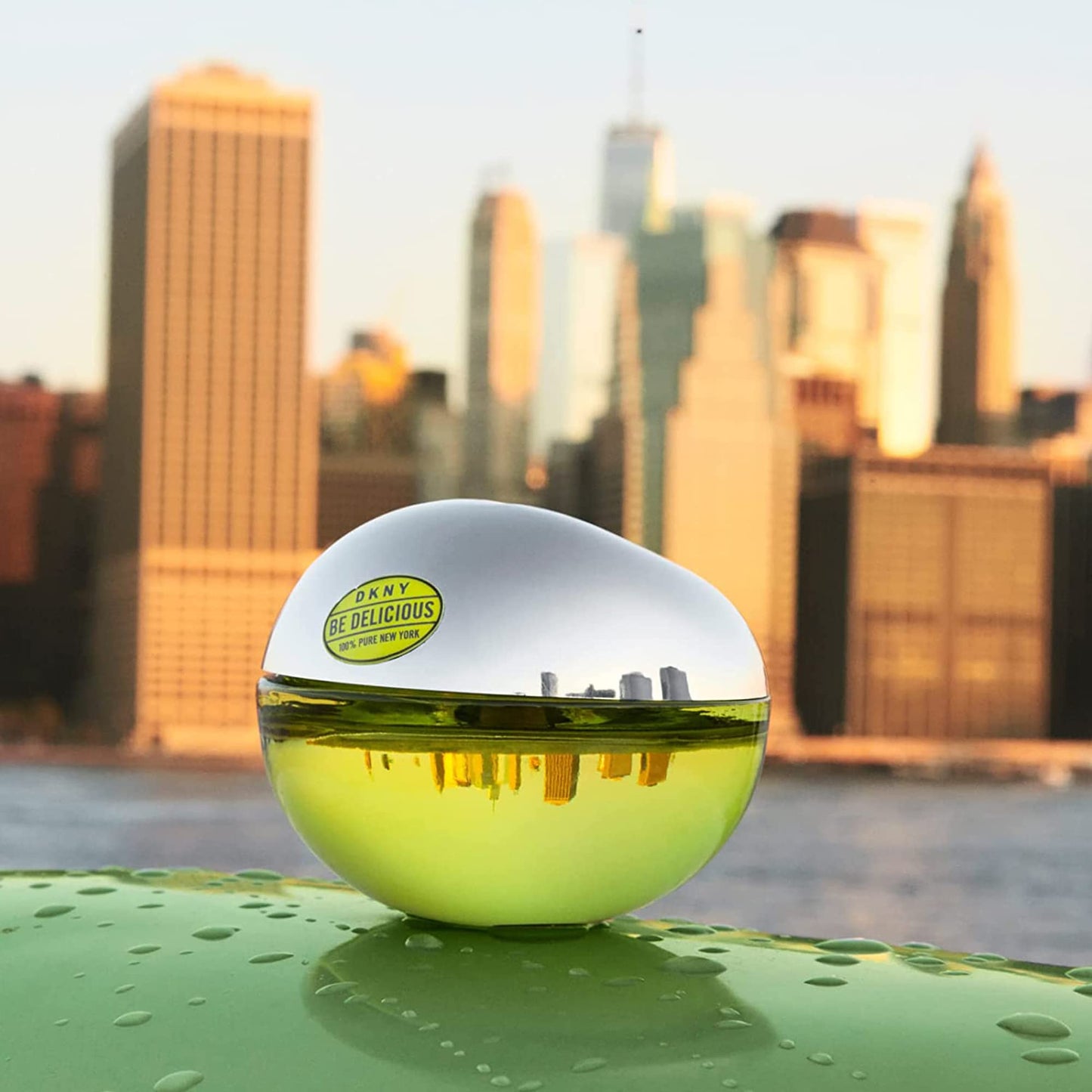 DKNY Be Delicious Eau de Parfum 2 Piece Gift Set For Women - Perfume Spray 1.0 Fl. Oz. & Refreshing Shower Mousse 5.0 Oz.