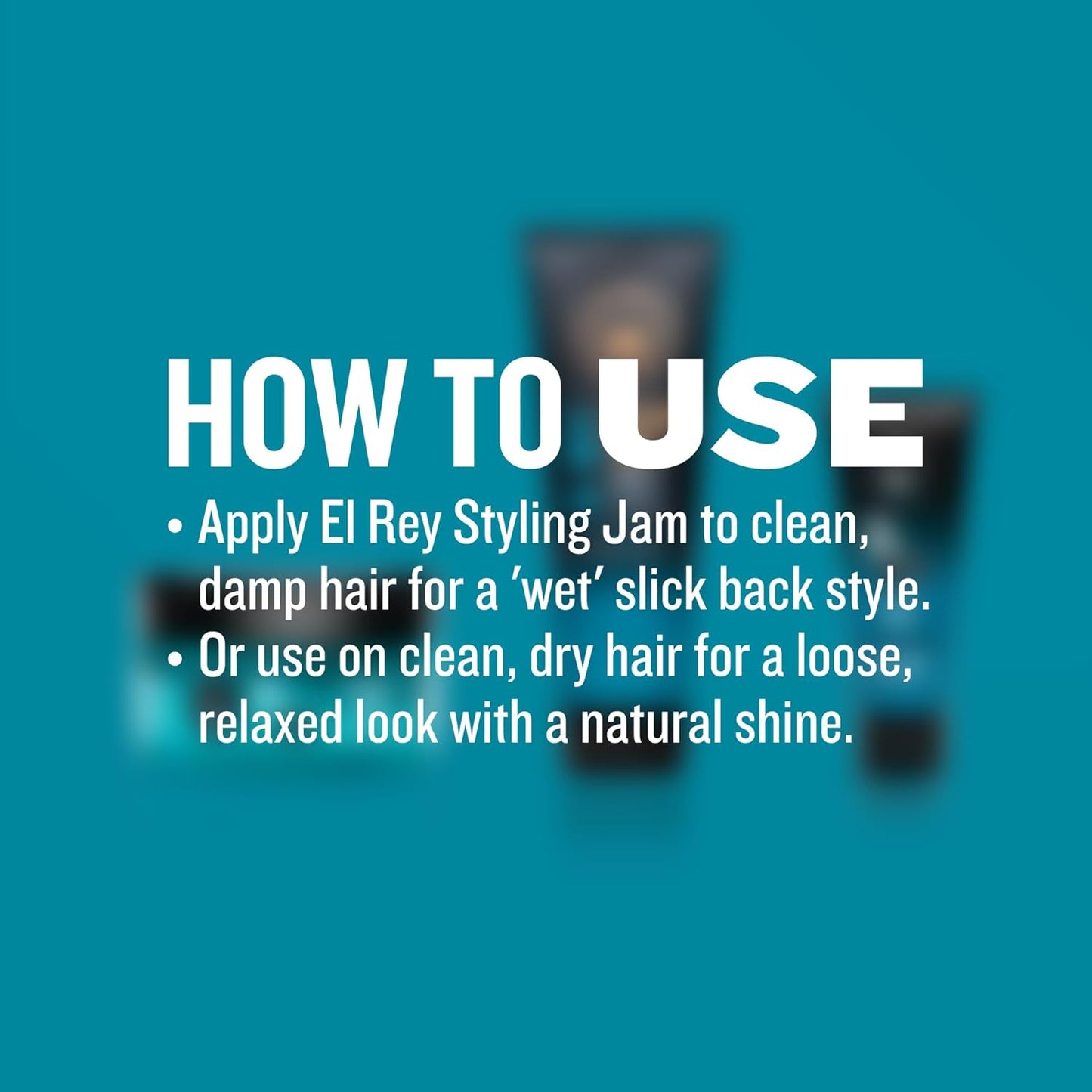 El Rey Styling Jam for Men - Medium Hold Hair Gel | GIBS Grooming