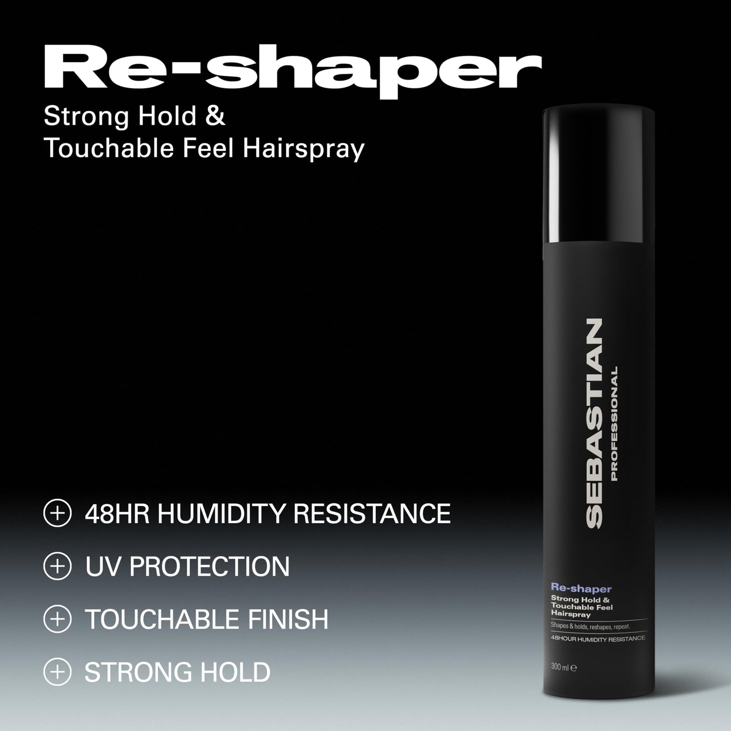 Sebastian Professional Re-Shaper & Sebastian Professional Shaper Zero Gravity Hairspray, Set