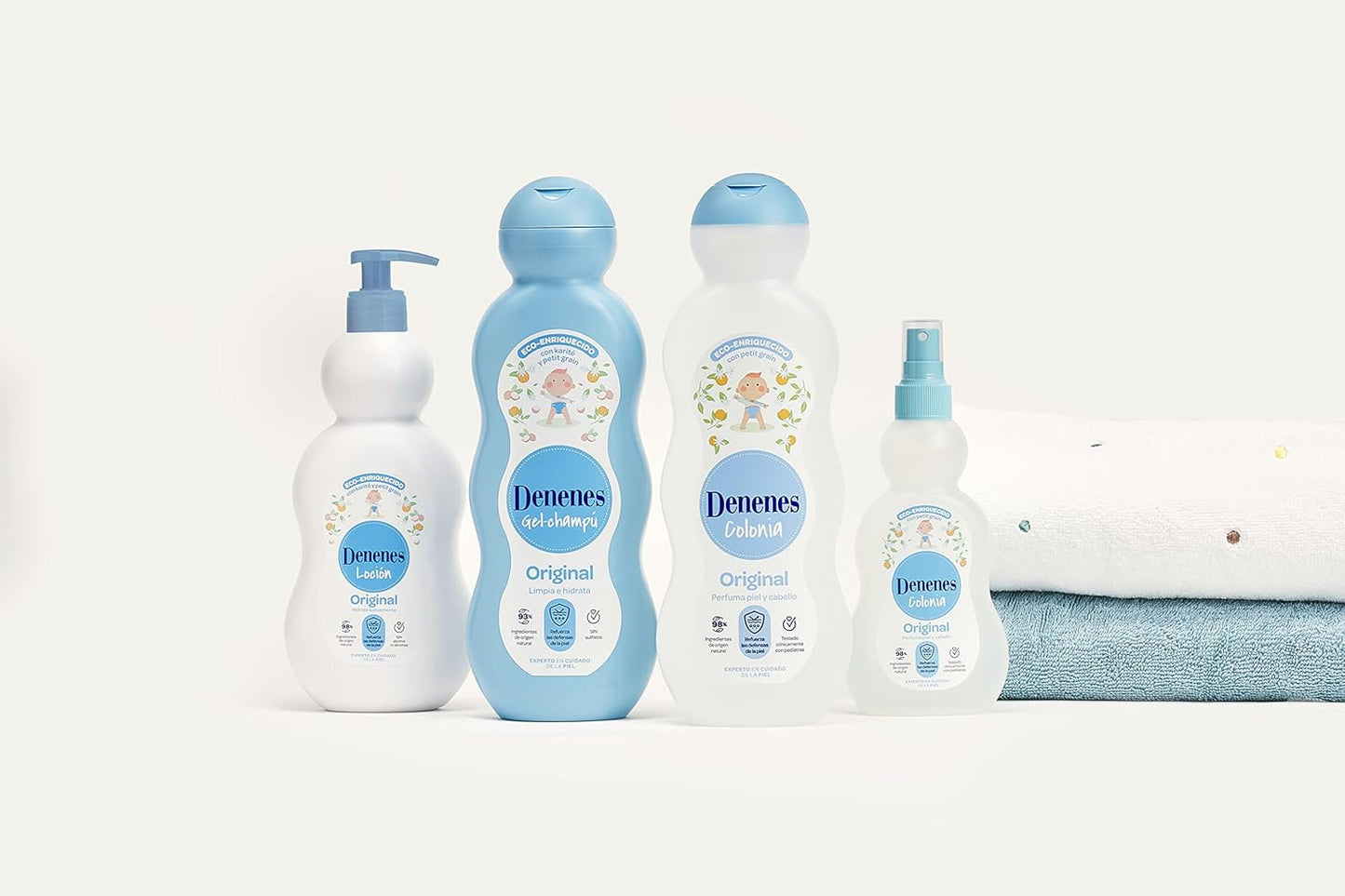 Denenes Baby Cologne - Gentle Fragrance for Infants | 20 oz / 600ml