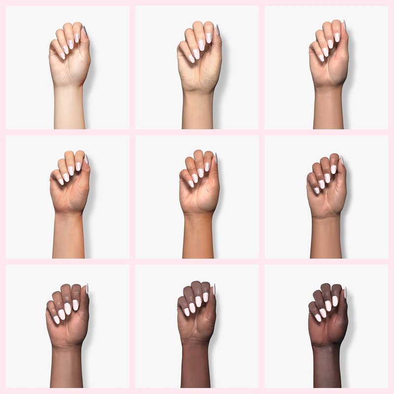 SNS Nail Dip Powder - Natural Pink Sheer Acrylic Nail Color | Long-Lasting, Low-Odor, 2 Oz