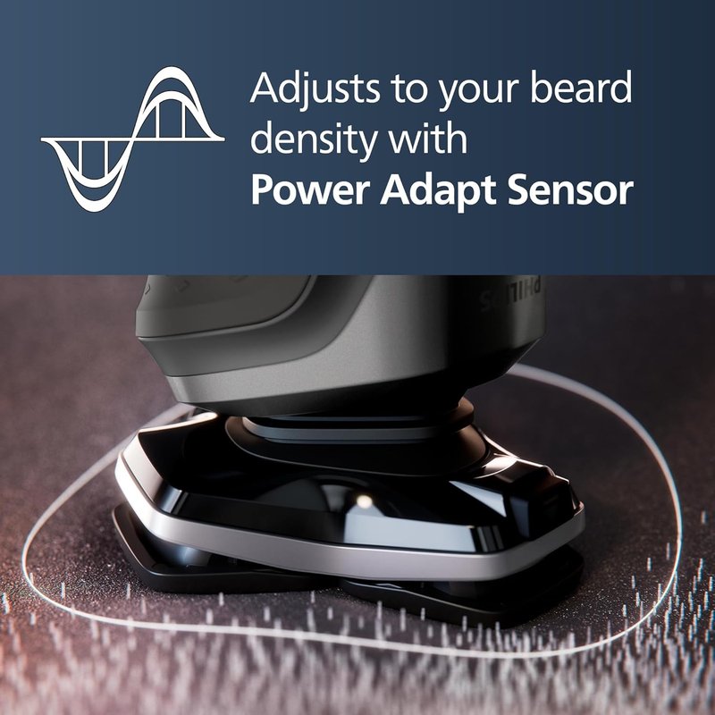 Philips Shaver Series 5000 - Wet & Dry Electric Shaver with Charging Stand | S5898/25
