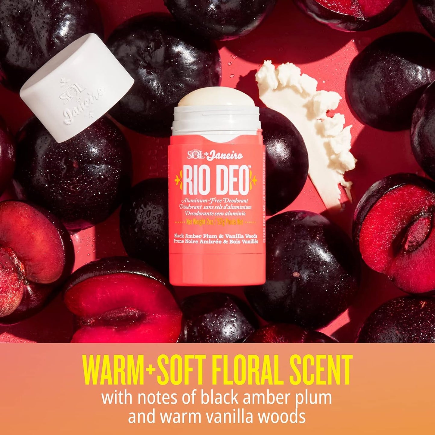 Rio Deo Aluminum-Free Deodorant Refill Cartridge | Sol de Janeiro - Eco-Friendly & Long-Lasting