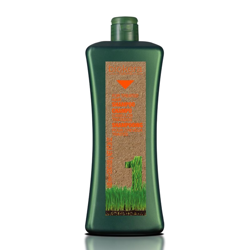 Salerm Biokera Natura Shampoo for Treated Hair, 1000 Milliliter