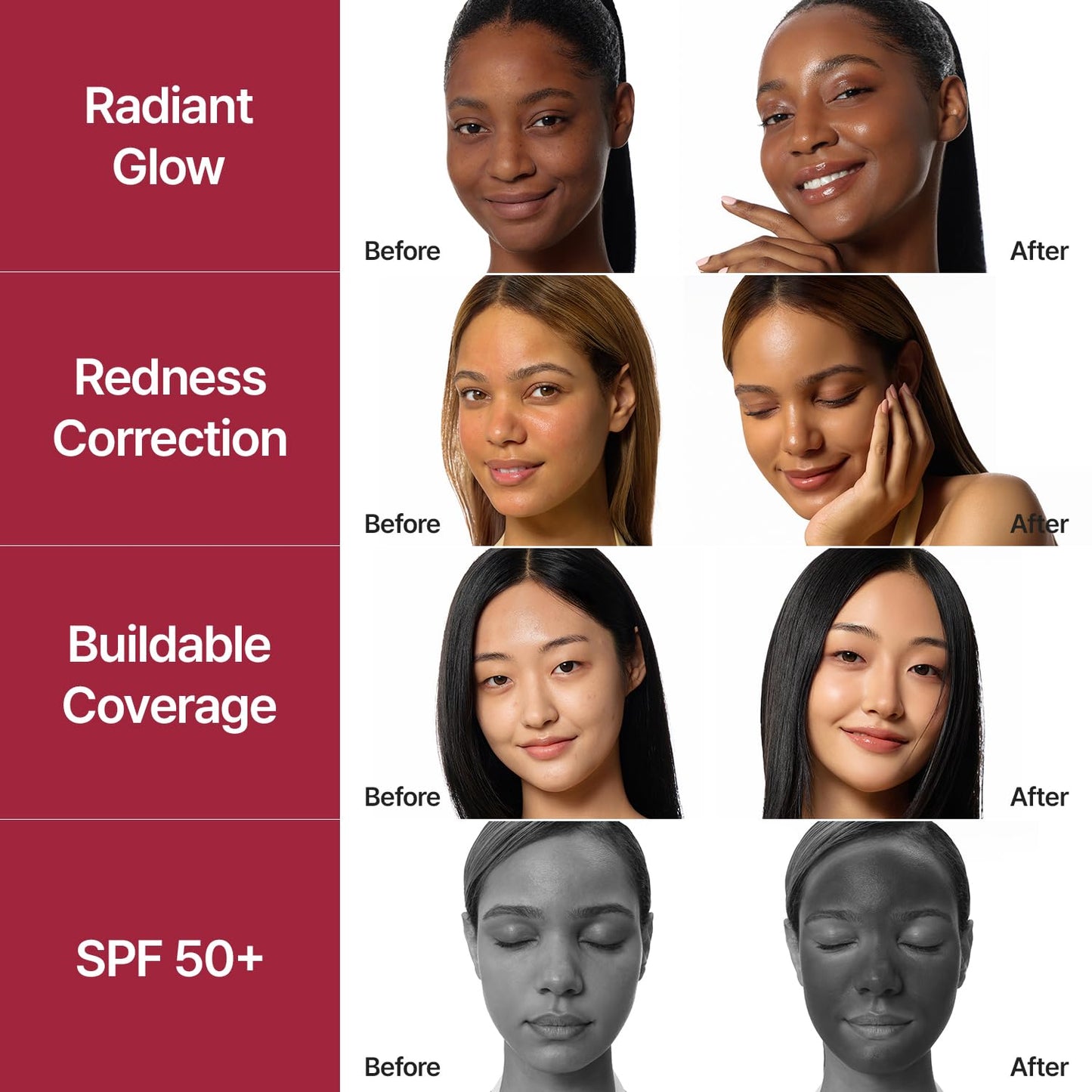 AGE20'S Signature Essence Pact - Korean Cushion Foundation | 23W Beige, Dewy Finish, SPF 50+