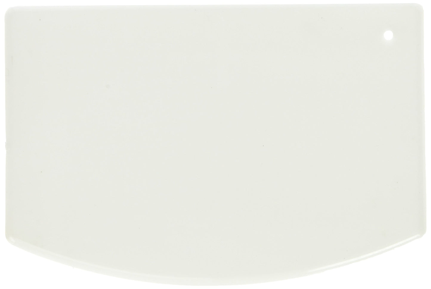 Winco Plastic Dough Scraper, Medium, White, 12-Piece