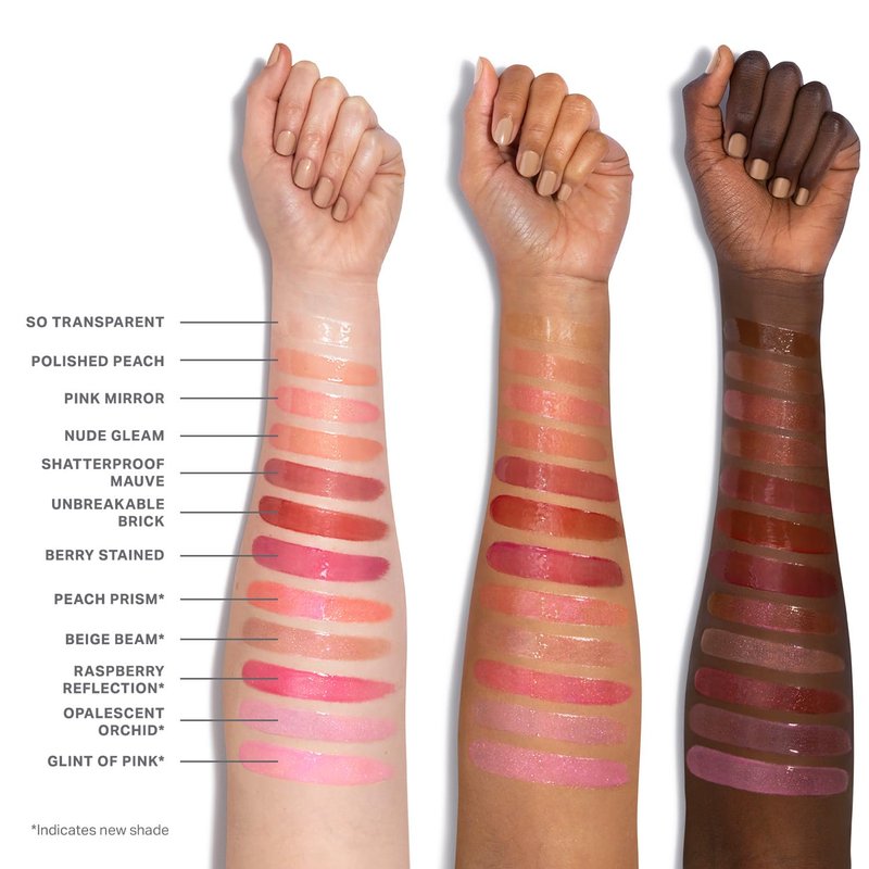MORPHE Dripglass Lip Gloss - High Shine Semi-Sheer or Full Coverage - Infused With Squalane & Vitamin E | Polished Peach (0.13 Fl Oz)