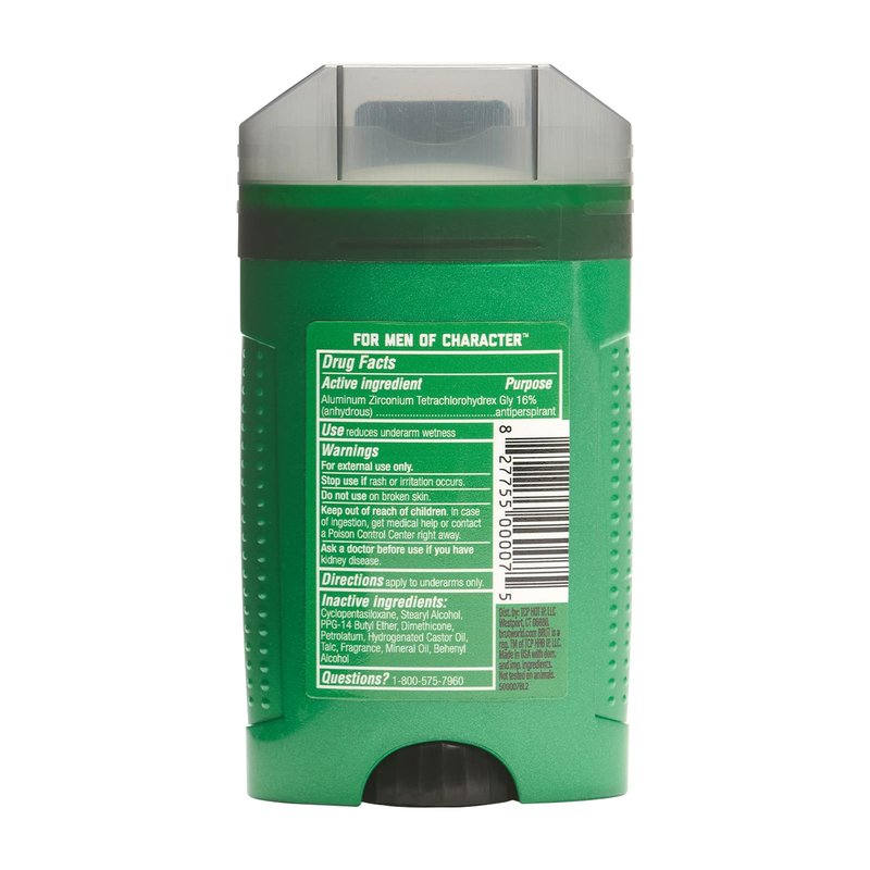 BRUT Signature Scent Antiperspirant and Deodorant - Scented Deodorant Stick for Men - Powerful Sweat Protection - Eliminates Odors - 2.7 oz