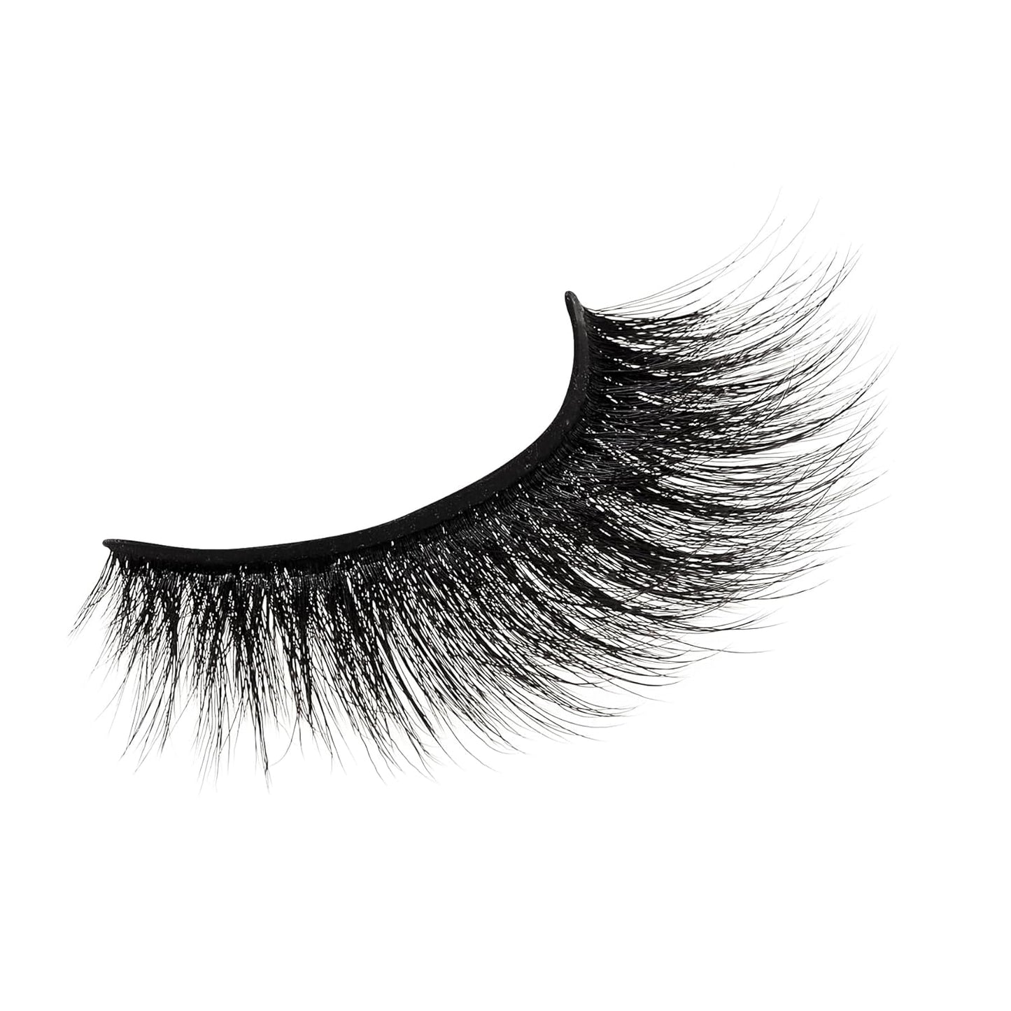 KISS Lash Couture Faux Mink 3D Matte, False Eyelashes, 'Matte Velvet', 16 mm, Includes 1 Pair Of Lash, Easy to Apply, Reusable Strip Lashes