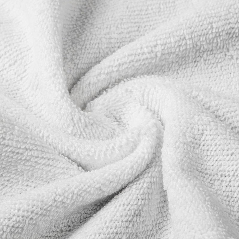 Cotton Washcloths - 60 Pack Premium 100% Ring Spun Cotton, Highly Absorbent Soft Face Cloths | 12x12 Inch, White