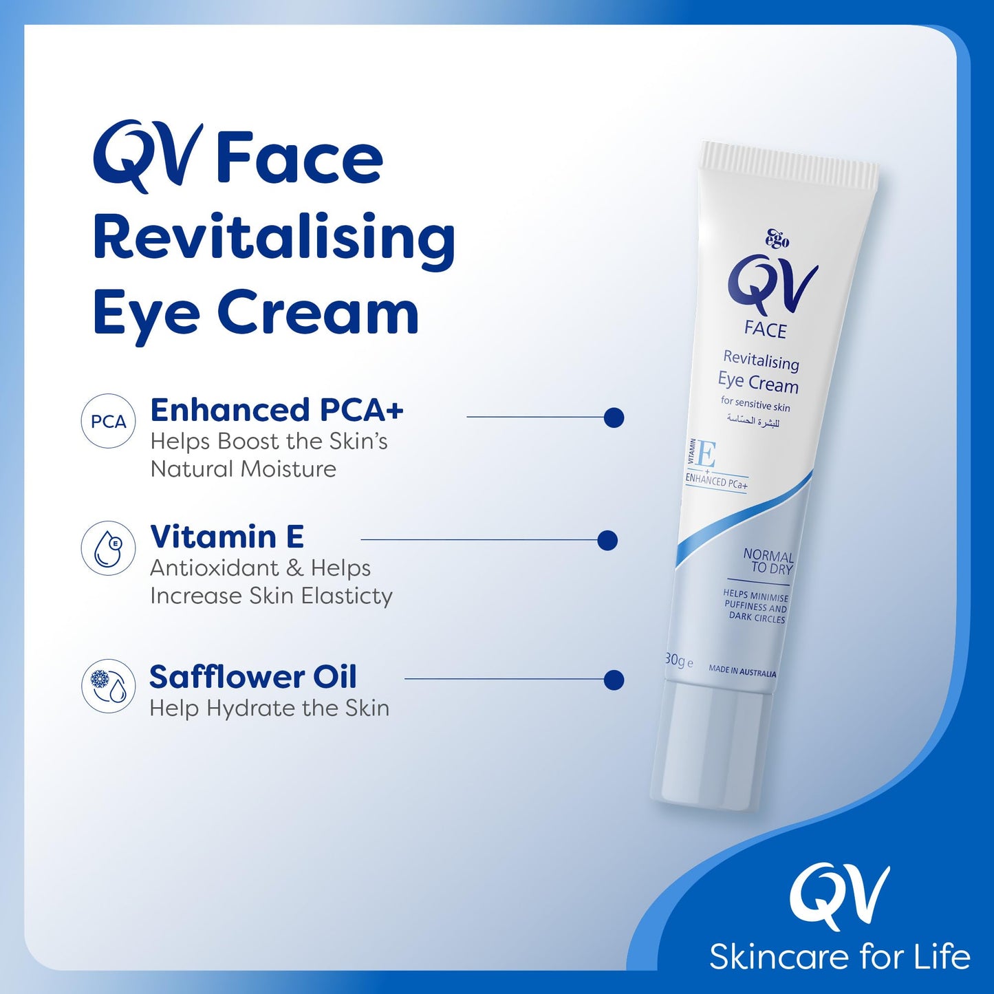 Ego Qv Face Revitalising Eye Cream 15M