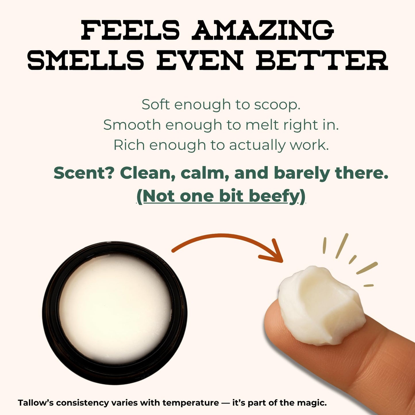 TryTallow OG Balm – 4oz Grass-Fed Tallow Balm for Face, Hands & Body – Handmade in NJ – No Plastic – Small Batch Moisturizer for Dry Skin, Fine Lines, Blemishes – Honey, Beeswax & Frankincense