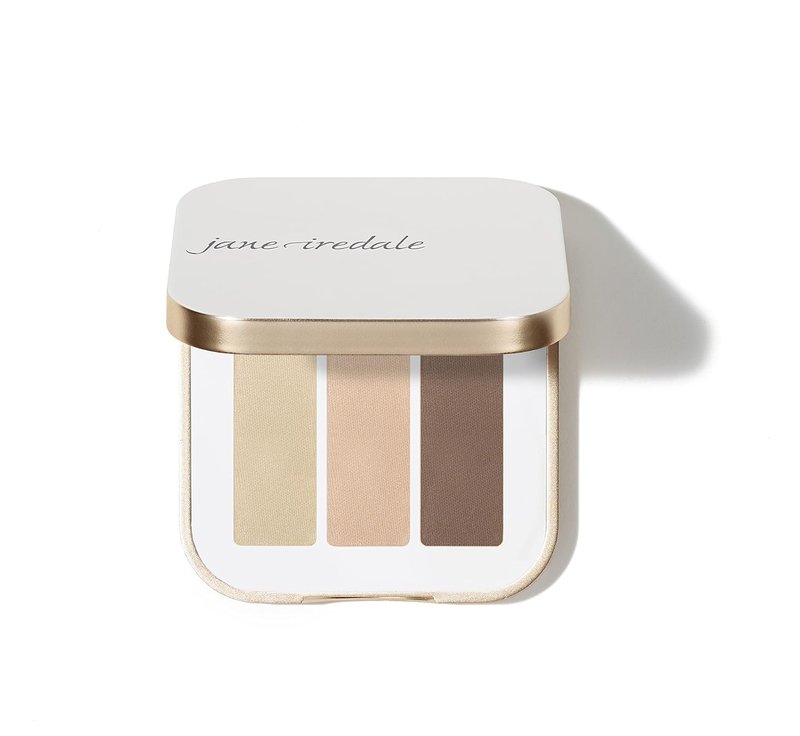Jane Iredale PurePressed Eye Shadow Triple - Highly Pigmented Mineral Eye Color | Long-Lasting & Crease Resistant