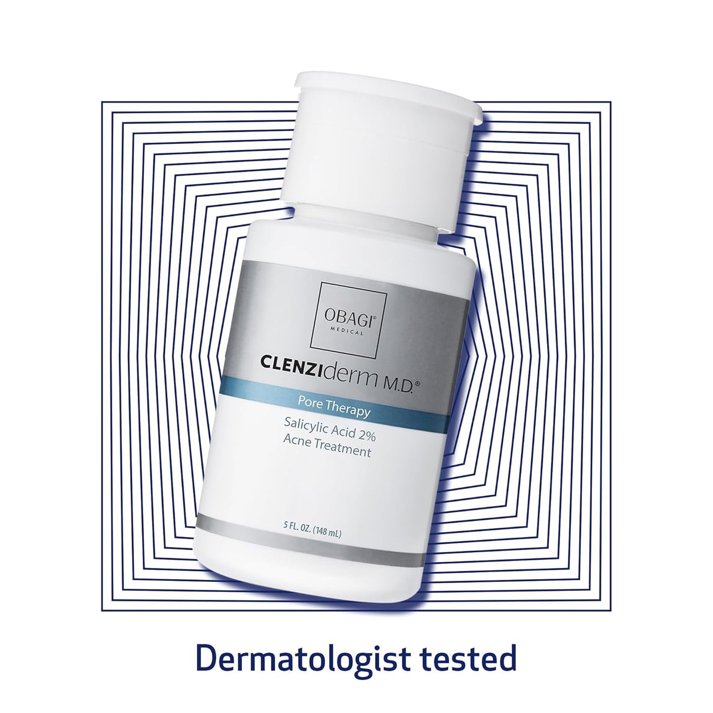Obagi CLENZIderm M.D. Pore Therapy Toner - Exfoliating BHA with 2% Salicylic Acid | 5 oz Acne Treatment