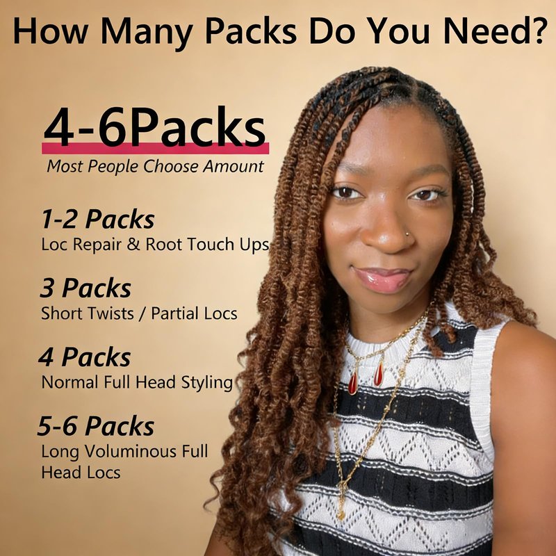 EV&ET Pre-sretched Afro Kinkys Bulk Human Hair Human Hair for Locs/Twists/Braids/Repair Locs Afro Kinky Curly Bulk Can Bleach And Dye(#4,14inch 50g)