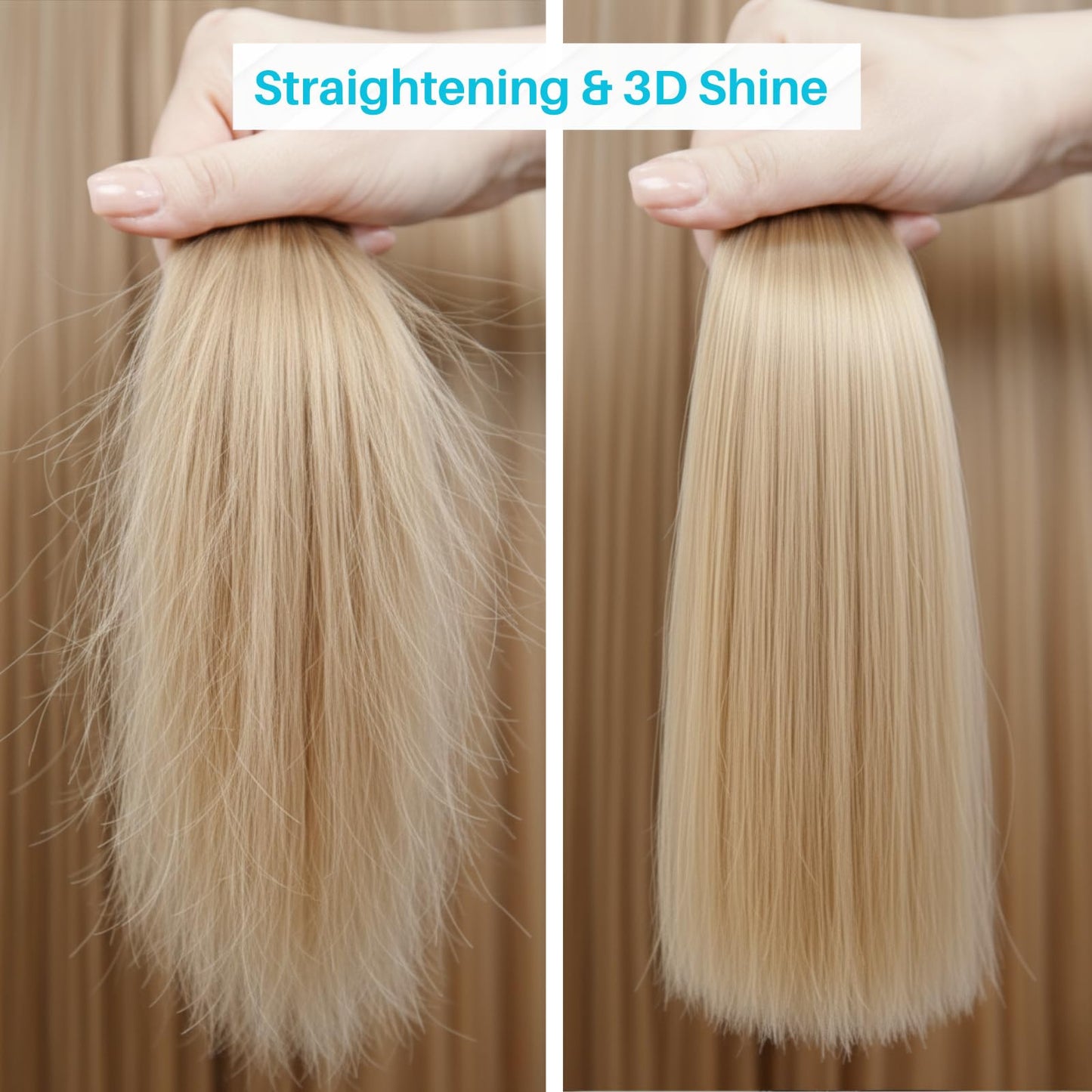 Kachita Spell Japanese Keratin Treatment 3D High Bright Hair Straightener, Improved Formula Adds High Gloss & Shine, Lasts Up to 18 Weeks, Chocolate Keratin for Home & Professionals, 16 fl oz