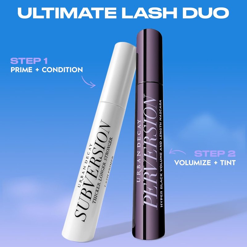 Urban Decay Perversion Volumizing Mascara - Intense Black, Smudge-Resistant, Vegan Formula | 0.13 fl oz