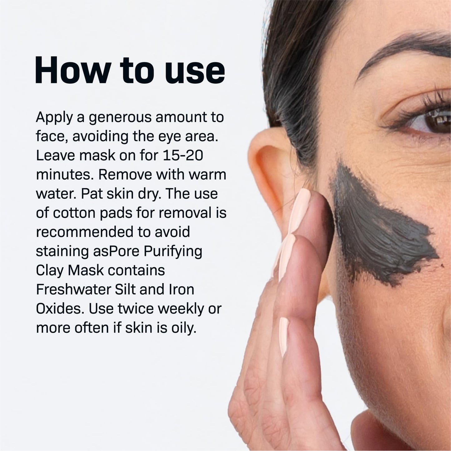 Revision Skincare Pore Purifying Clay Mask, Pore Cleanser with Salicylic Acid for Polished, Smooth Skin, 3 oz
