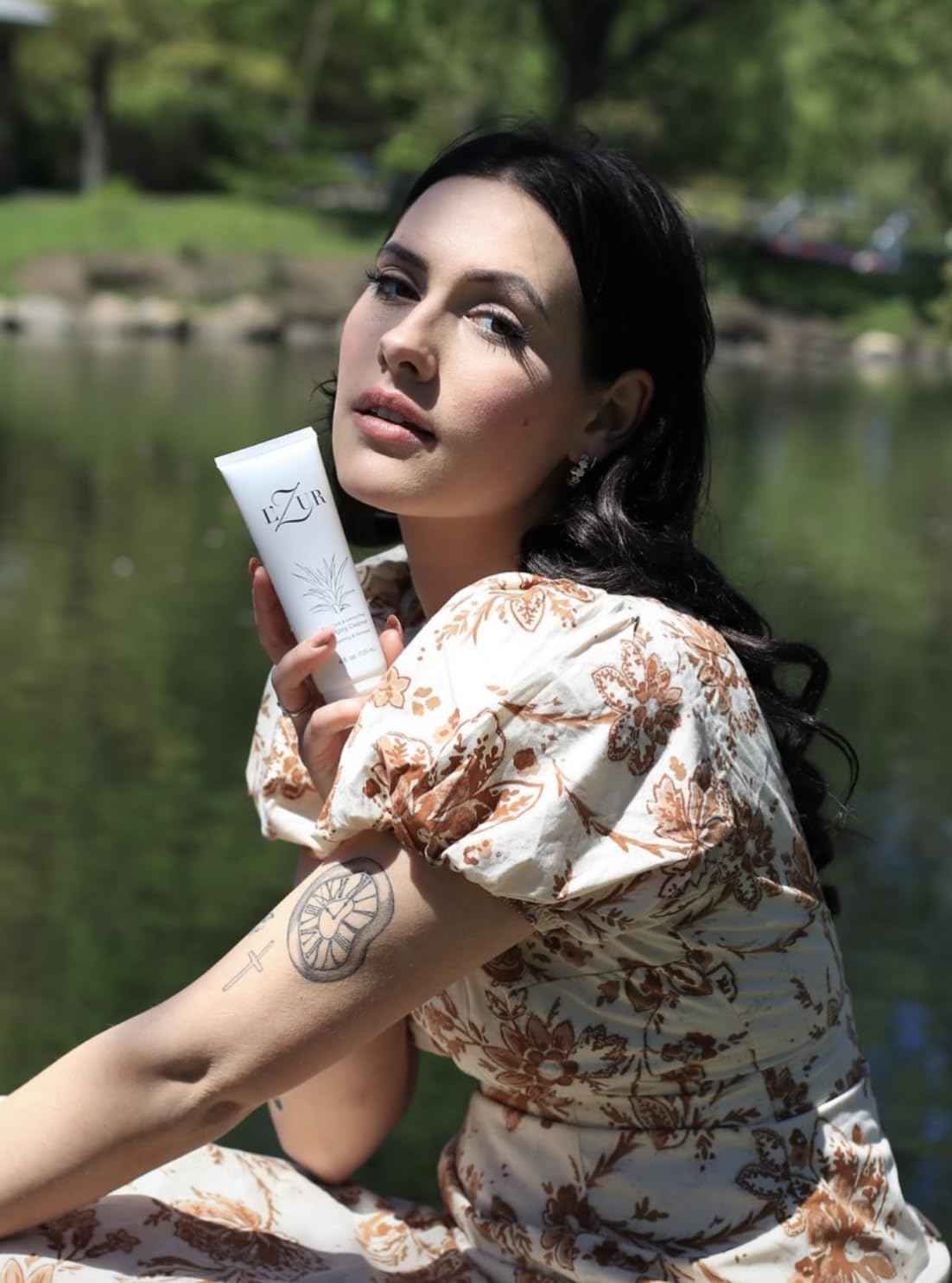 L’Zur Aloe Vera & Lemon Peel Purifying Cleanser for Women Facial Age Defender Natural ingredients 4 - Fluid Ounce