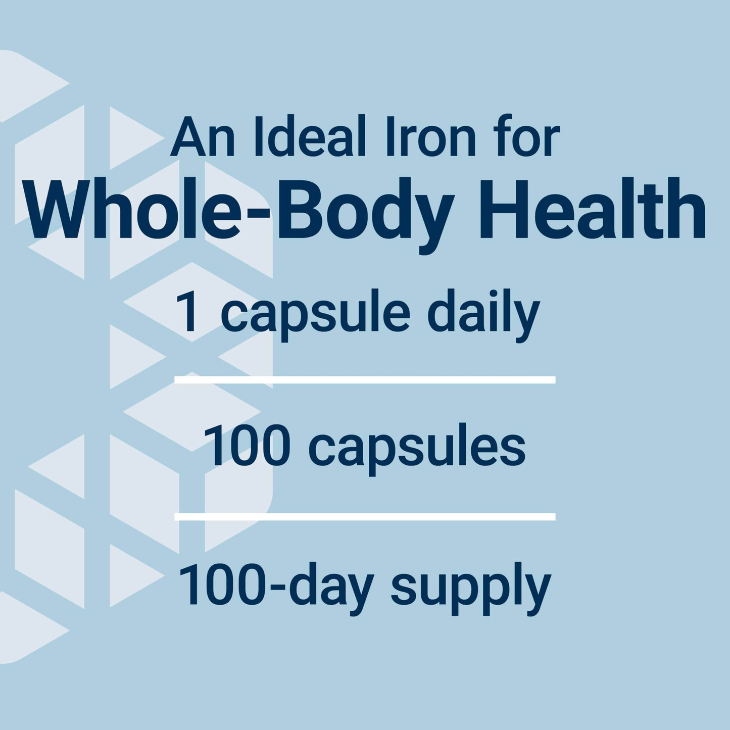 Life Extension Iron Protein Plus, Iron Protein succinylate, absorbable Iron Supplement for Whole-Body Health, Non-GMO, Gluten-Free, Vegetarian, 100 Capsules