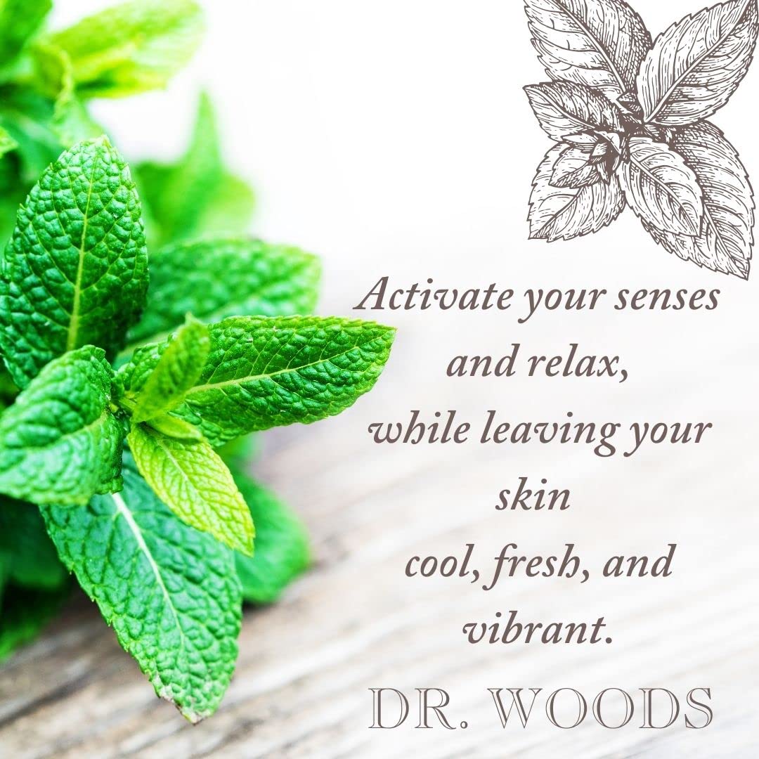 Dr. Woods Peppermint Liquid Castile Soap - 32 Fl Oz, Pack of 3
