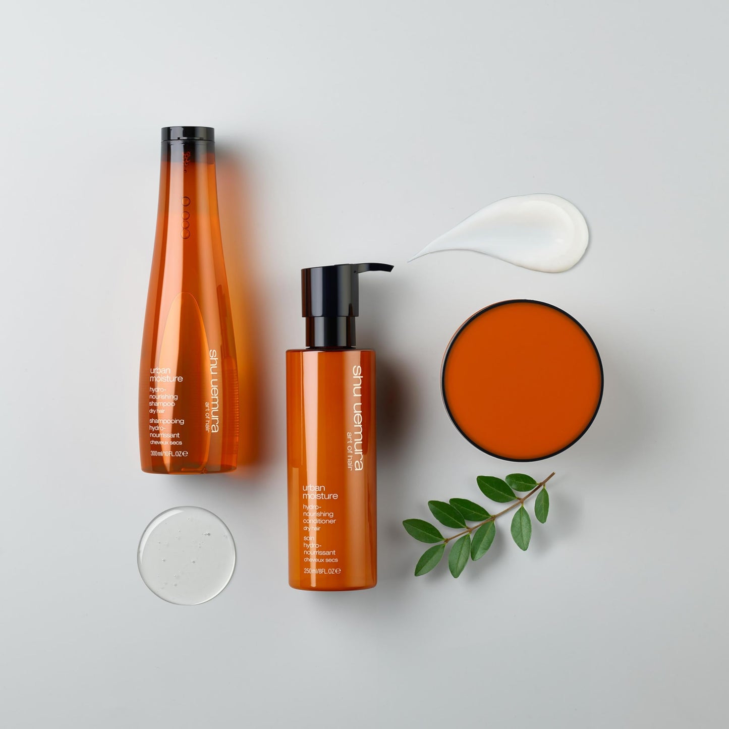 shu uemura art of hair Urban Moisture Hydro-Nourishing Deep Conditioner - Detangles, Smooths, and Reduces Frizz, Hydrates and Nourishes Dry Hair, Fights Pollution, 8 Fl Oz