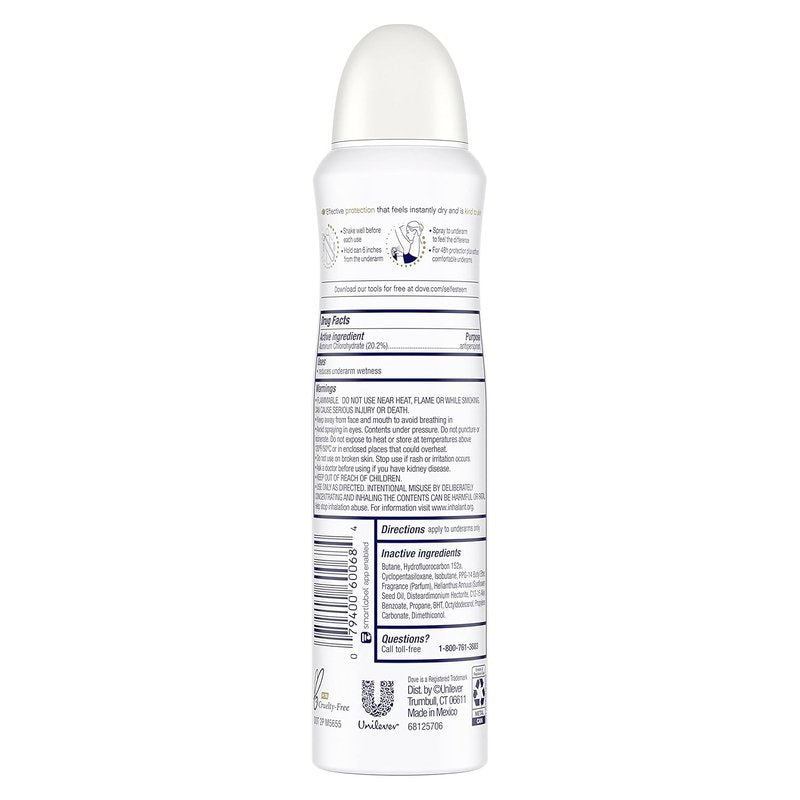 Dove Advanced Care Antiperspirant Deodorant - Caring Coconut | 48-Hour Protection, 3.8 oz, 3 Count