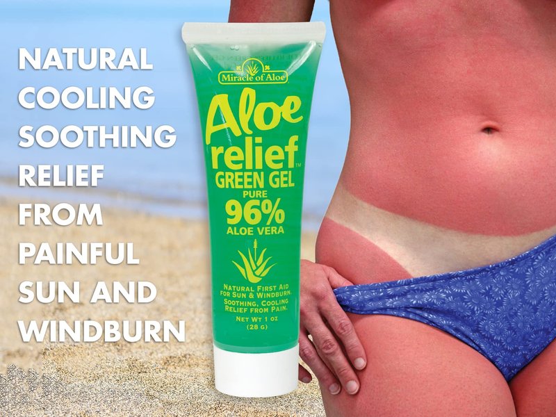 Miracle of Aloe Problem Solver Assortment | 12 pcs/1 ounce tubes | Miracle Foot Repair, Miracle Hand Repair, Aloe Green Relief Gel, Aloe All Over