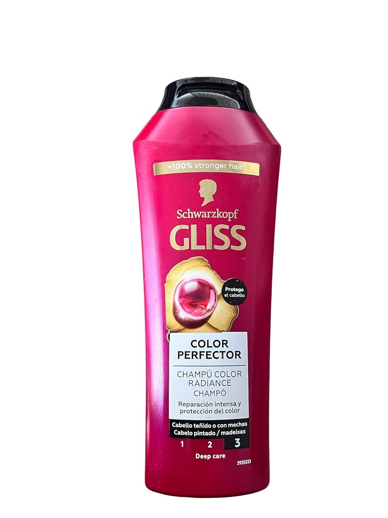 Schwarzkopf Gliss Colour Protect Shampoo - Nourishing Formula for Vibrant Hair | 250 ml, Pack of 6