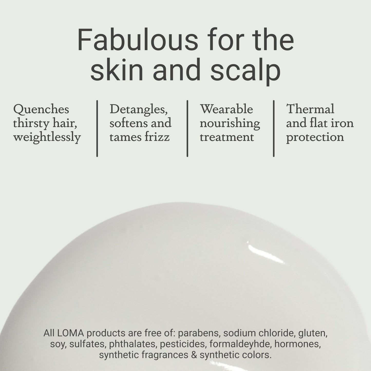 Loma Hair Care Calming Crème, 33.8 Fl Oz