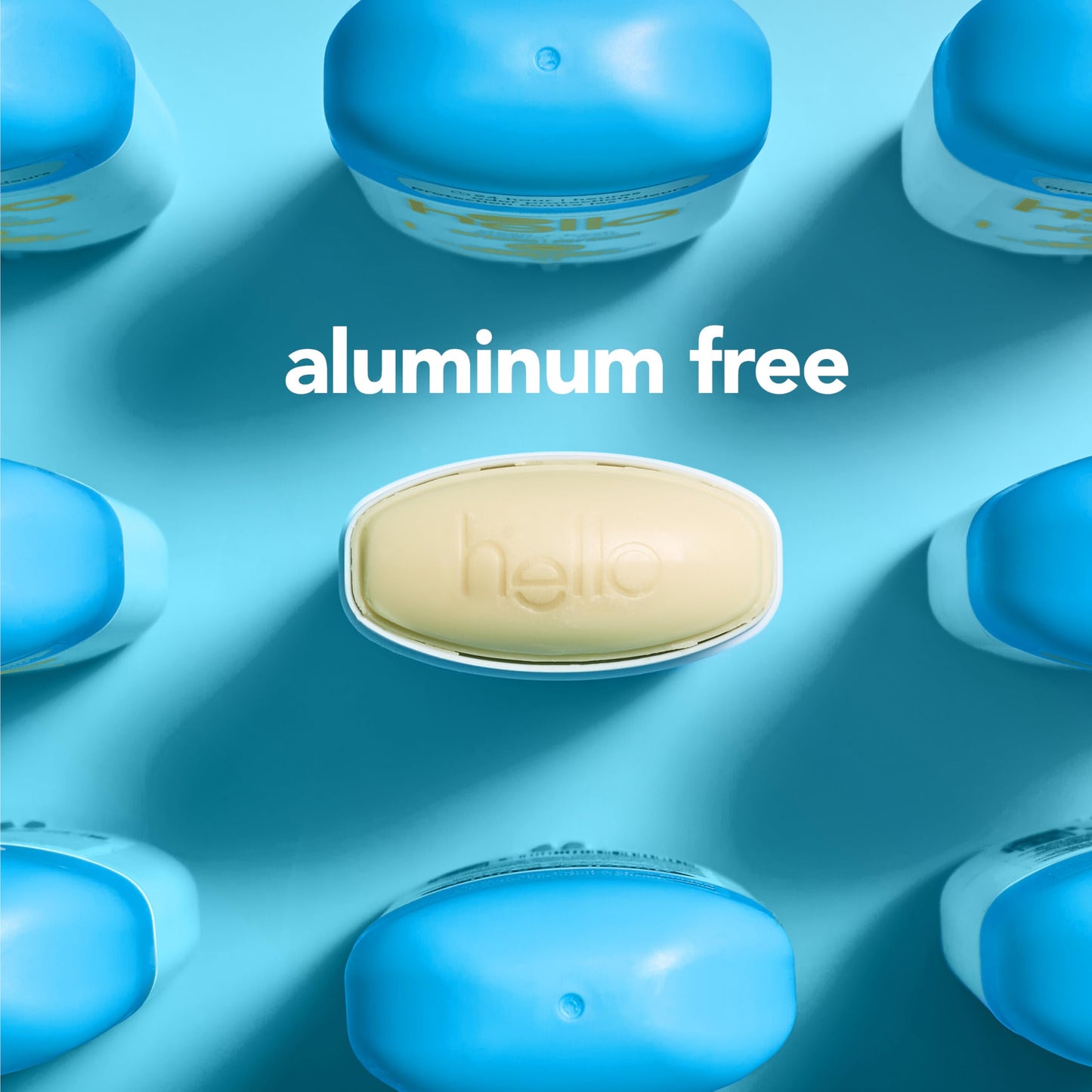 hello Sunny Daze Aluminum Free Deodorant for Women and Men, 72-Hour Deodorant, Only 9 Ingredients, Baking Soda Free, Enriched with Shea Butter, Vegan, 2.6 oz Stick Deodorant (2 Pack)