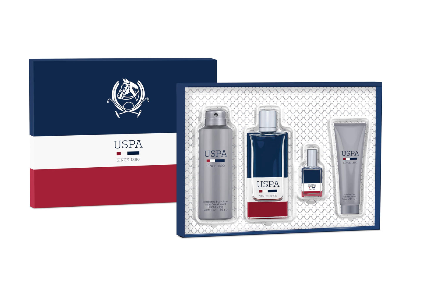 USPA for Men - 4-Piece Gift Set
