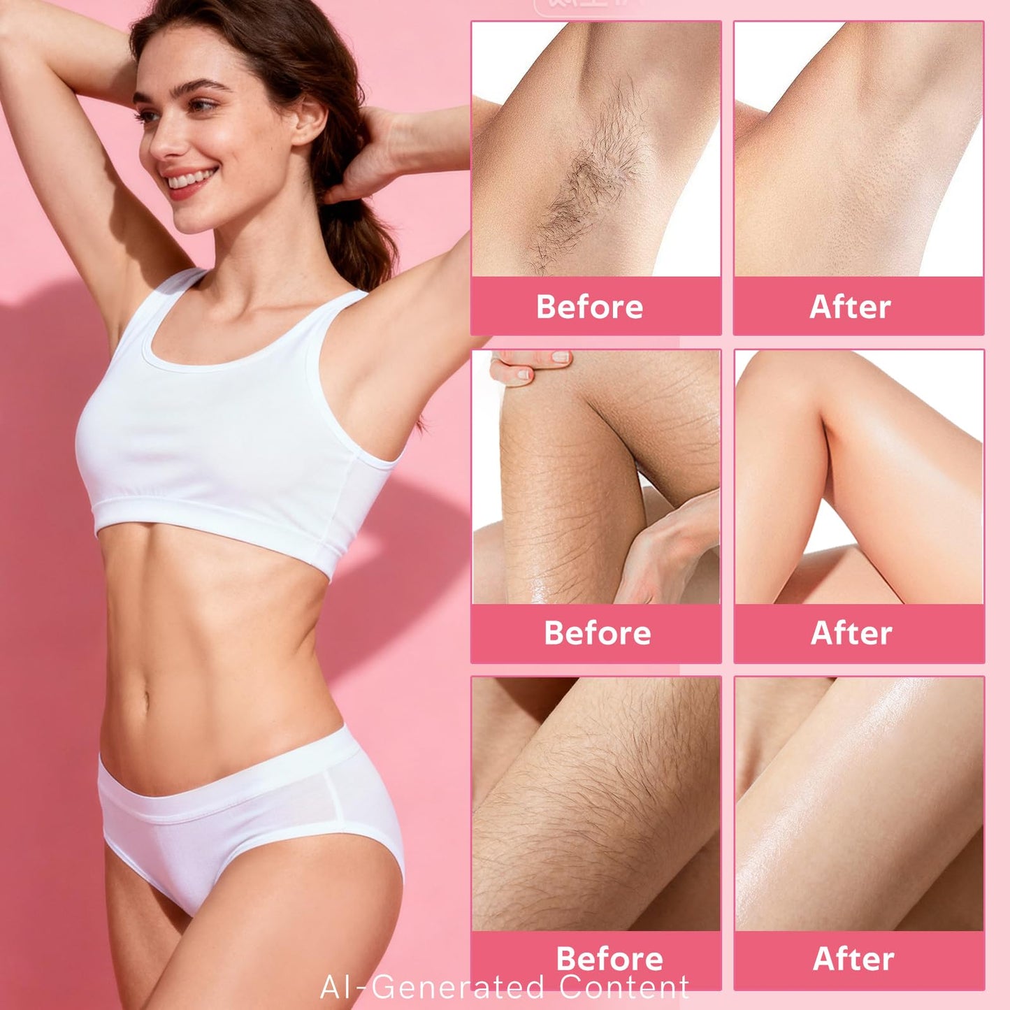 Bikini Trimmer for Women, 2 in 1 Dual-Head Electric Shaver for Legs Underarms Face Pubic Area, IPX7 Waterproof Wet & Dry Use, Rechargeable Cordless Body Hair Trimmer with USB-C, for Holiday Gift