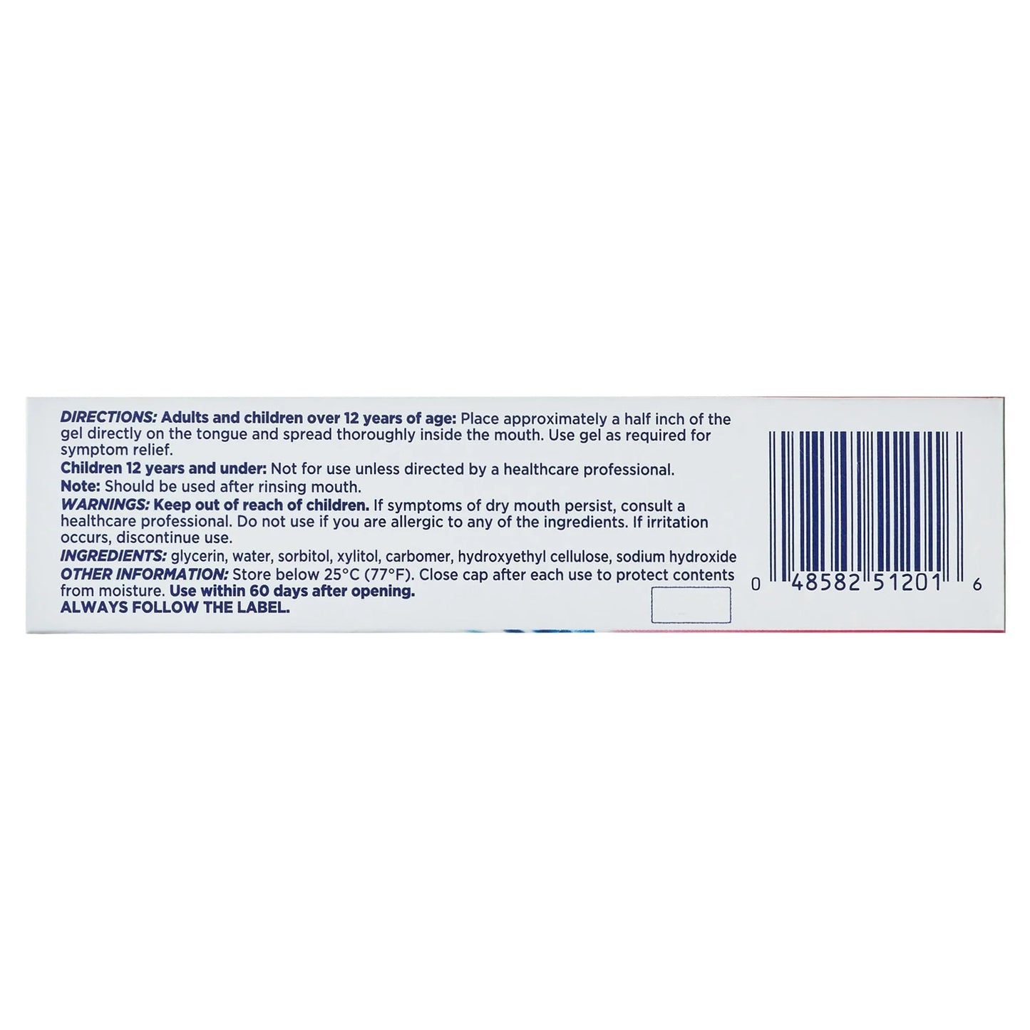3 Pack Biotene Oral Balance Dry Mouth Moisturizing Gel 1.5 oz soothe oral tissues long