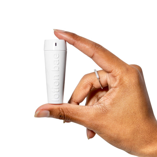 Lotion Bae Chic Refillable Mini Lotion Bottle for Purses and Pockets (.27 oz) — Turn Your Favorite Brands into Stylish Travel-Size Lotions, Sunscreens, and More