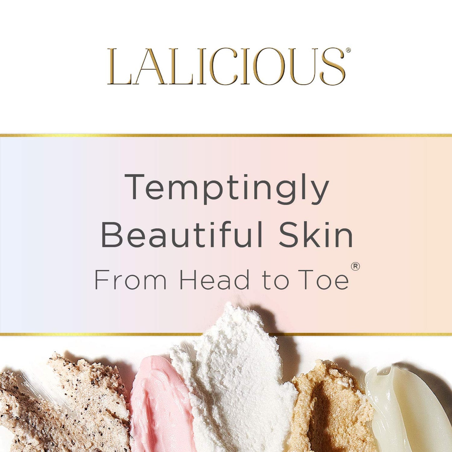 LALICIOUS Sugar Reef Shower Oil & Bubble Bath, Moisturizing Body Wash with Topical Probiotics & Grapeseed Oil, Multi-Use Softening Cleanser for Shower, Bath & Shaving, 10 oz