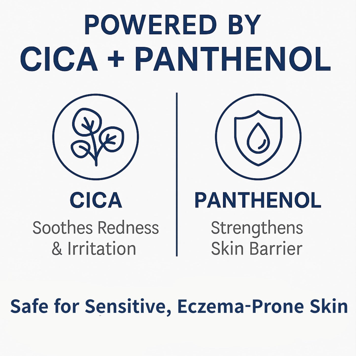 AD SOLUTION Ato Fast Calming Serum for Sensitive & Eczema-Prone Skin Instant Relief from Itch, Redness & Flare-Ups Powered by Cica & Panthenol 1.69 Fl Oz