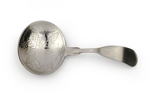RSVP International Endurance Kitchen Collection Measuring Tools, Dishwasher Safe, Mini Oval Tea Scoop, Stainless Steel