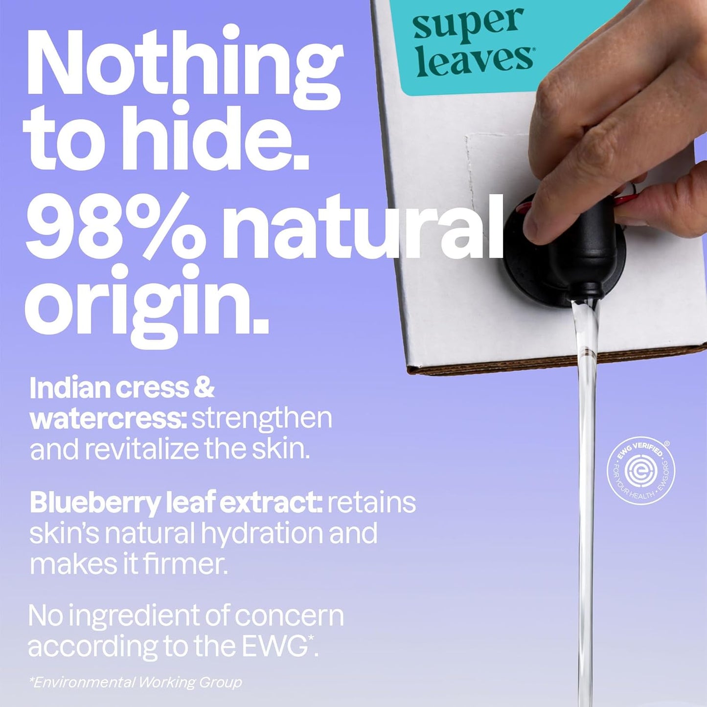 ATTITUDE Body Wash - EWG Verified Vegan Shower Gel | Unscented Bulk Refill, 67.6 Fl Oz