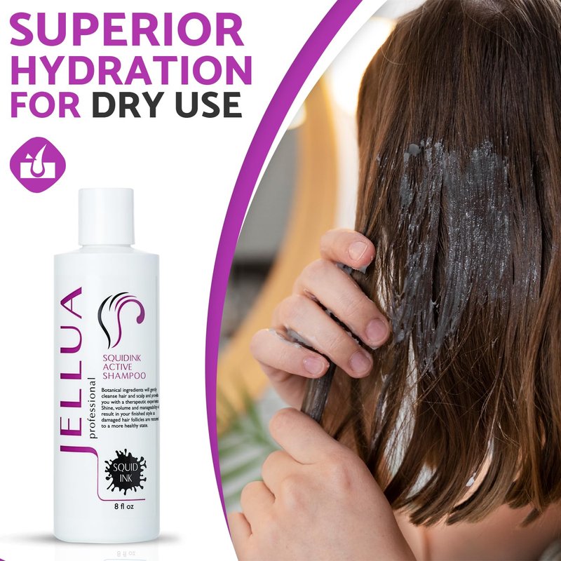 Jellua Squid Ink Active Shampoo 8 oz