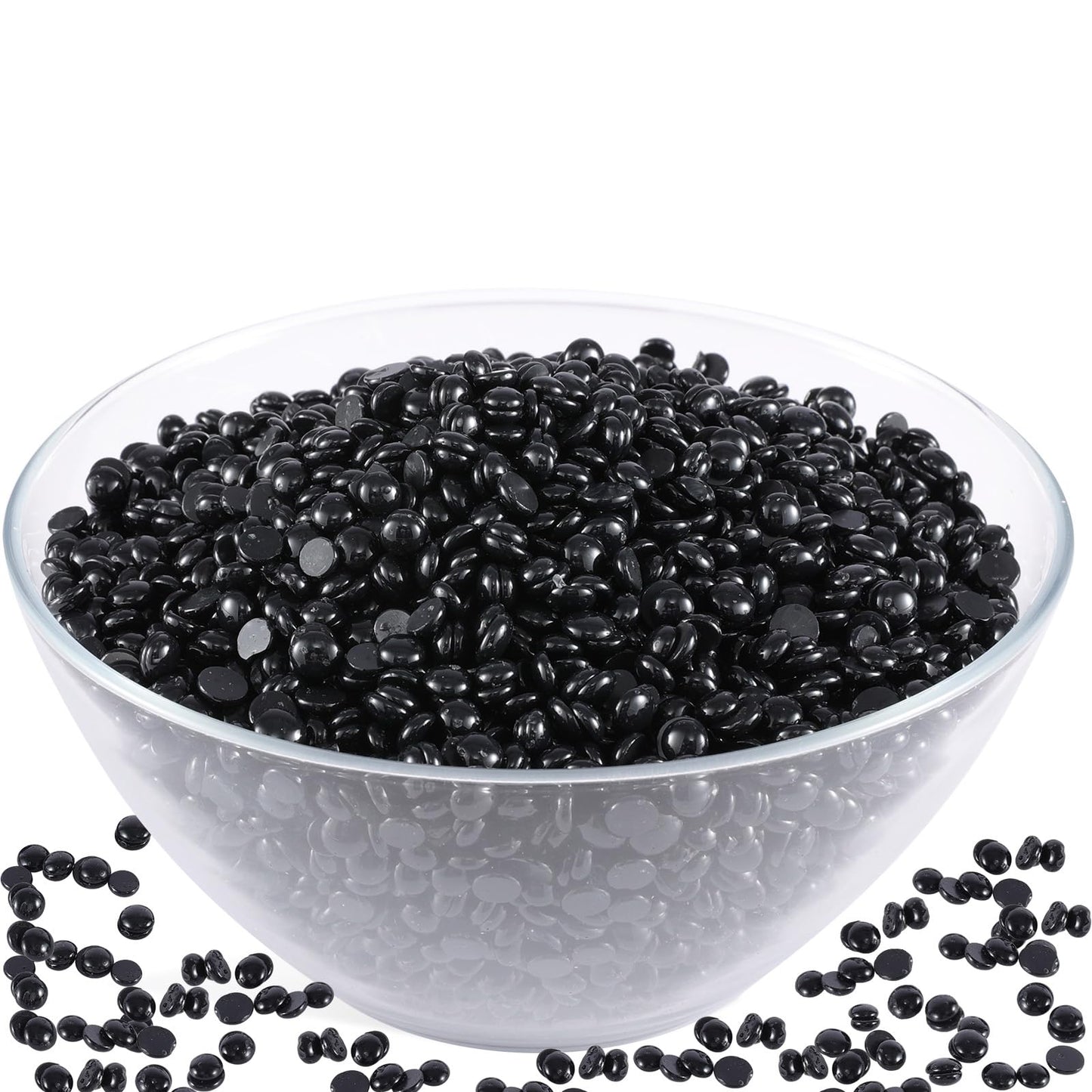Black Coral Hard Wax Beads for Full Body Hair Removal - 3.3lbs Fast Melting, Sensitive Skin Friendly, Leg, Bikini, Brazilian, Facial, Eyebrow & Nose Wax for Women
