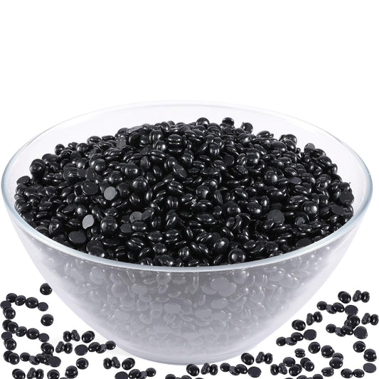 Black Coral Hard Wax Beads for Full Body Hair Removal - 3.3lbs Fast Melting, Sensitive Skin Friendly, Leg, Bikini, Brazilian, Facial, Eyebrow & Nose Wax for Women