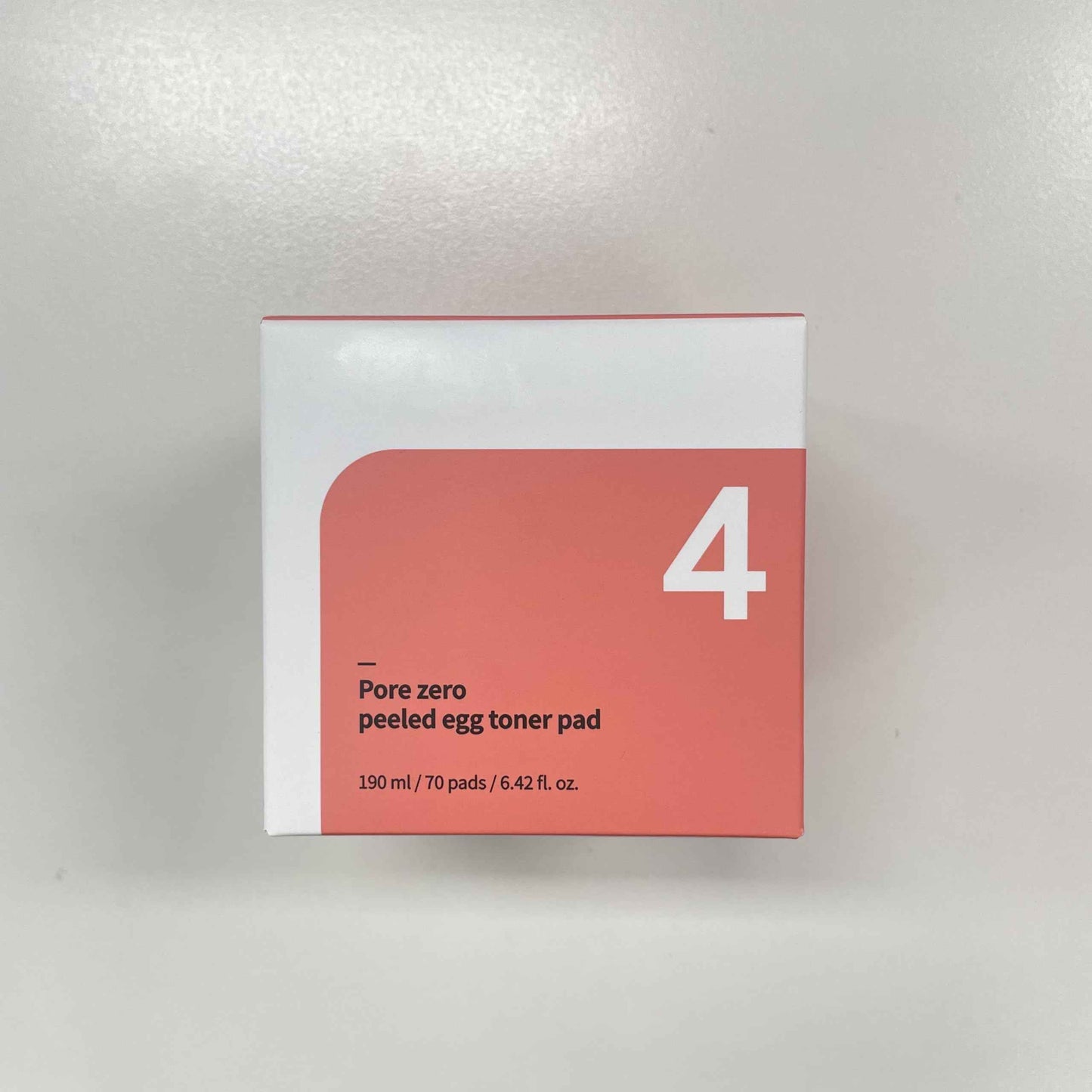 numbuzin No.4 Toner Pads | Pore Zero Peeled Egg Toner Pad | Gentle Exfoliator, PHA, LHA, Makeup Skin Prep, Panthenol | Korean Skincare for Face | 70 Pads/6.42 fl. oz.