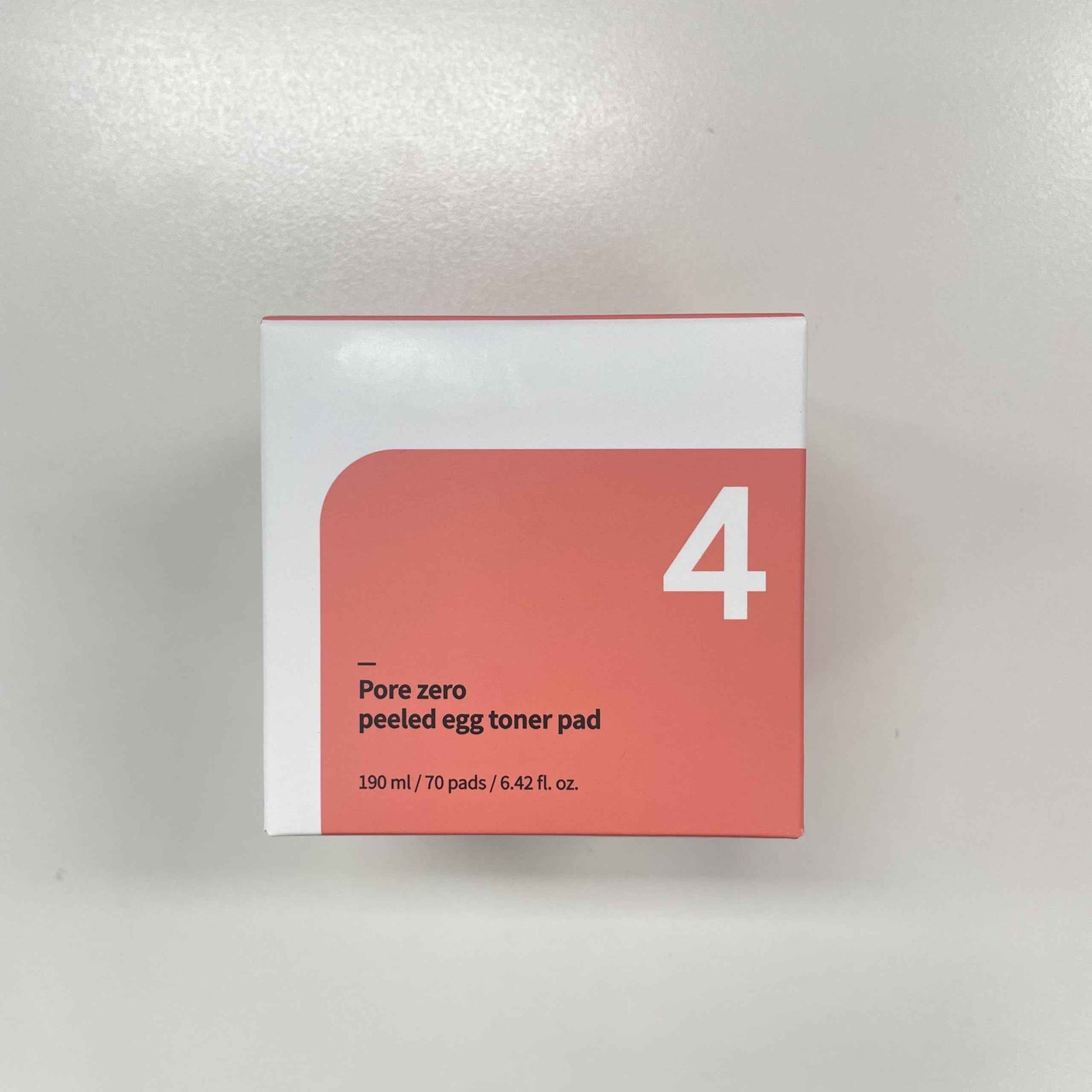 numbuzin No.4 Toner Pads | Pore Zero Peeled Egg Toner Pad | Gentle Exfoliator, PHA, LHA, Makeup Skin Prep, Panthenol | Korean Skincare for Face | 70 Pads/6.42 fl. oz.